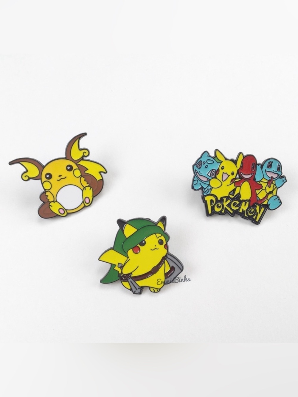 New Pokémon The Legend of Zelda Pikachu Link & 2 Bonus Pins: Link Cosplay Zelda